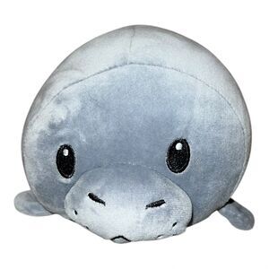Fiesta Lil' Huggy Makayla Manatee Plush Toy 8" Gray EUC